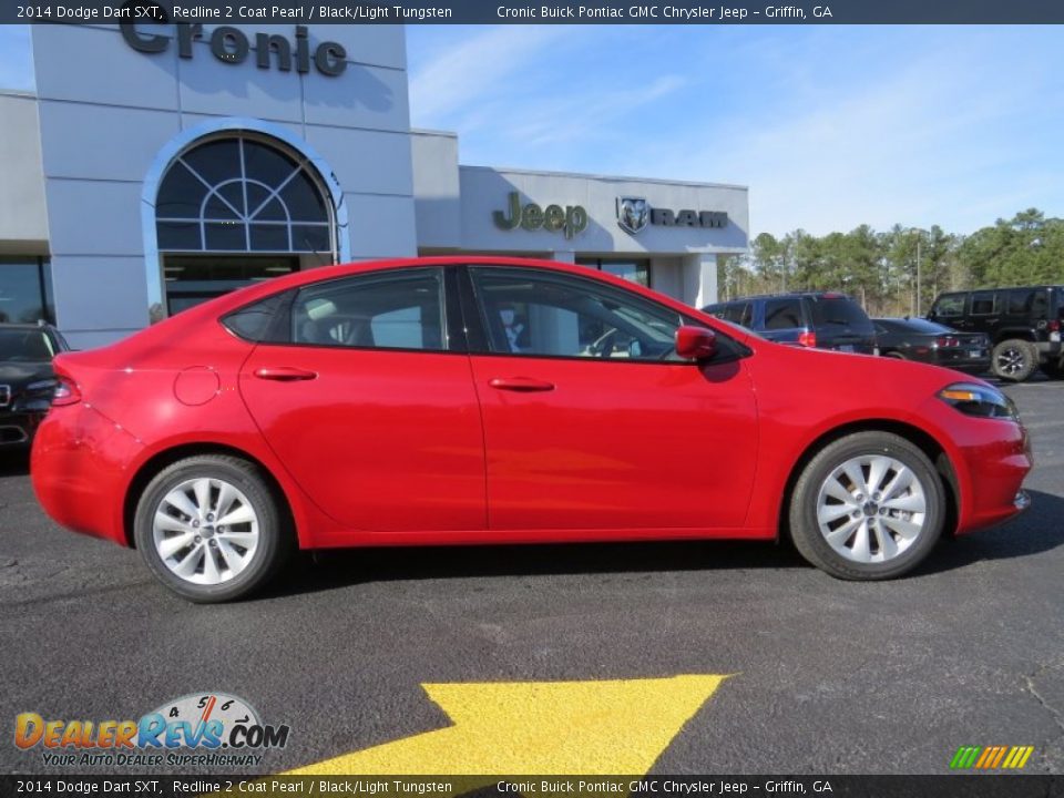 2014 Dodge Dart SXT Redline 2 Coat Pearl / Black/Light Tungsten Photo #8