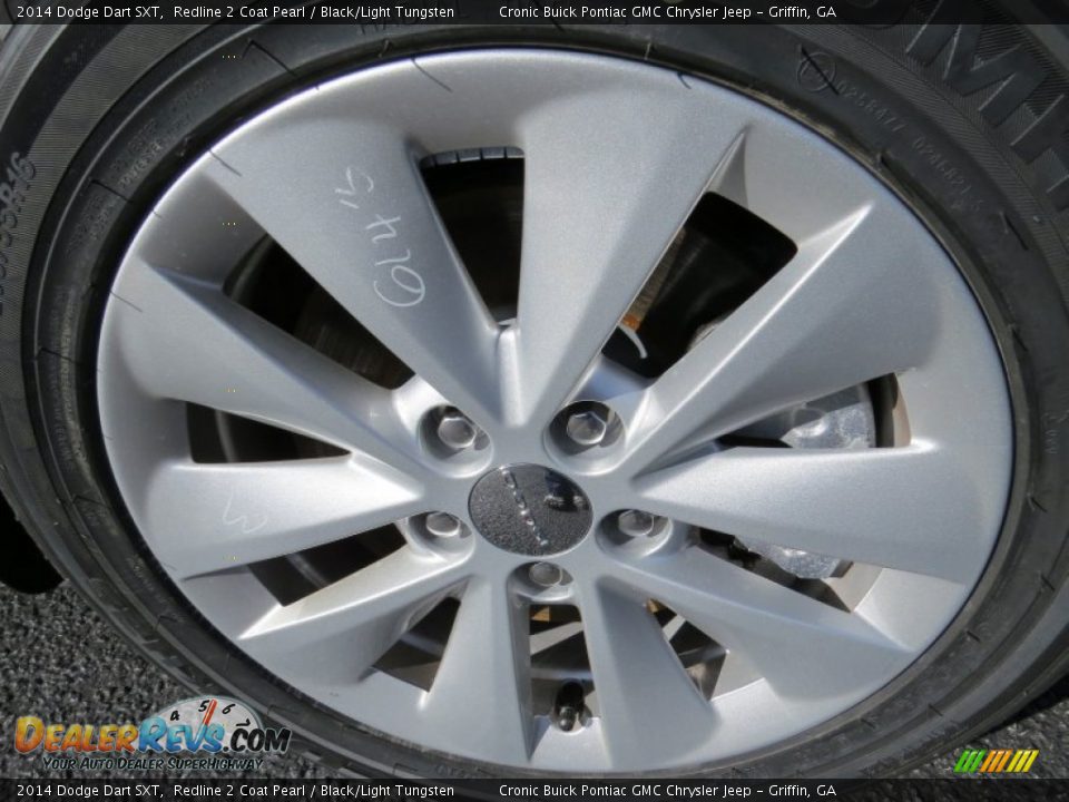 2014 Dodge Dart SXT Redline 2 Coat Pearl / Black/Light Tungsten Photo #9