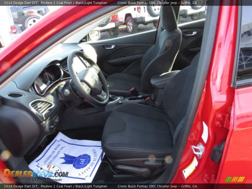 2014 Dodge Dart SXT Redline 2 Coat Pearl / Black/Light Tungsten Photo #10