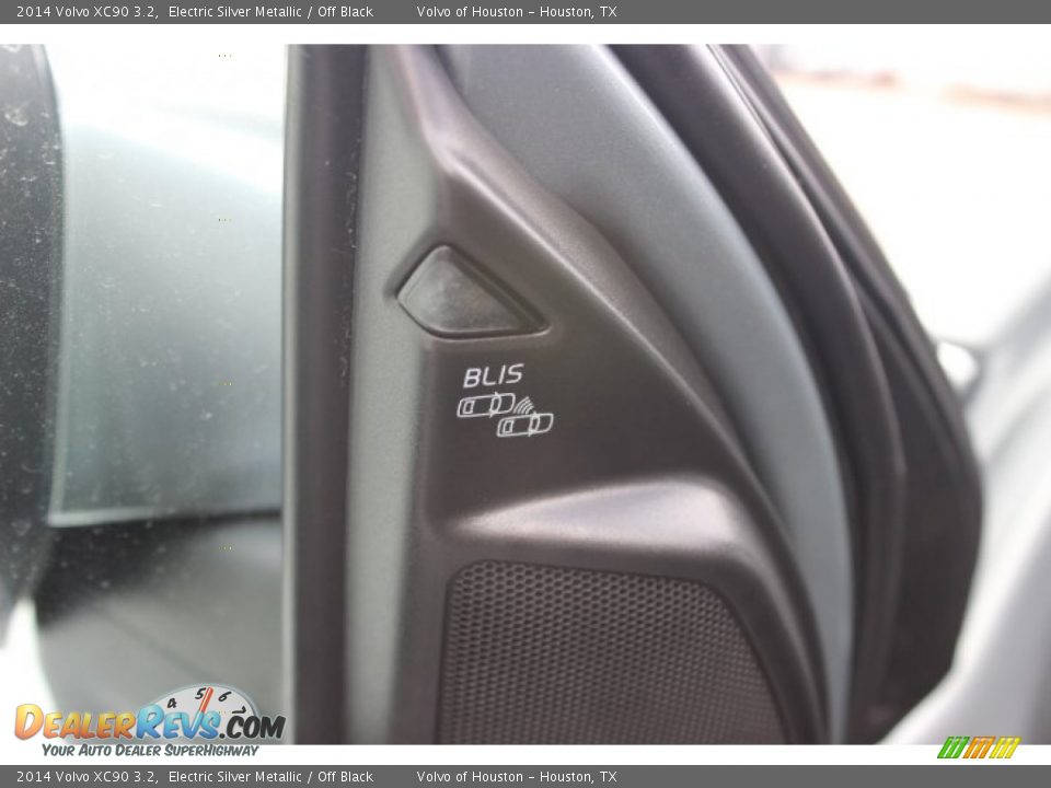 2014 Volvo XC90 3.2 Electric Silver Metallic / Off Black Photo #10