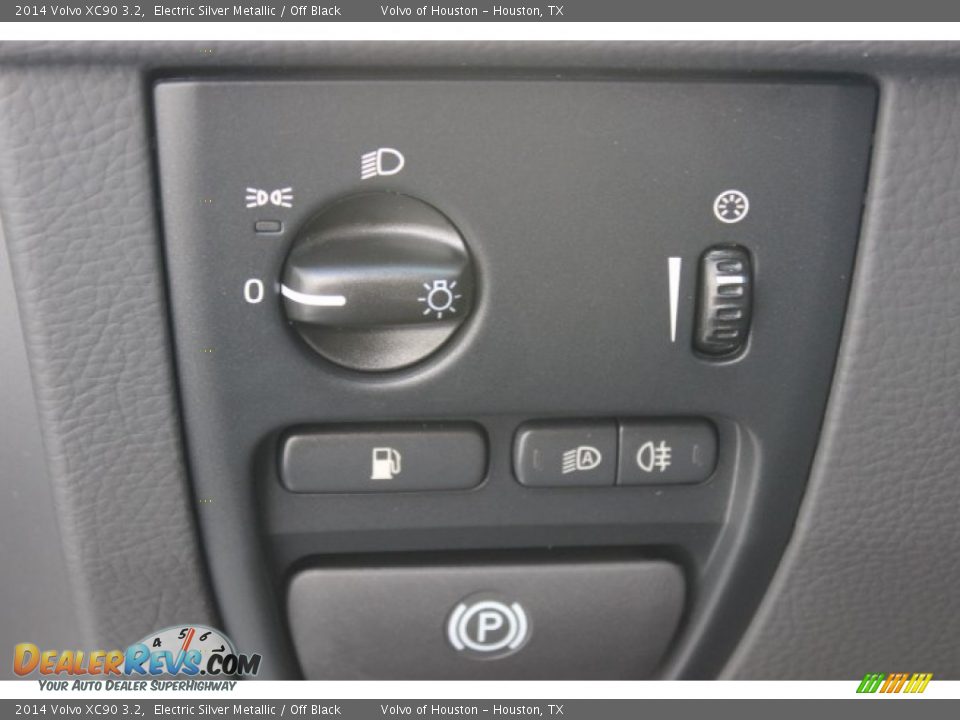 2014 Volvo XC90 3.2 Electric Silver Metallic / Off Black Photo #20