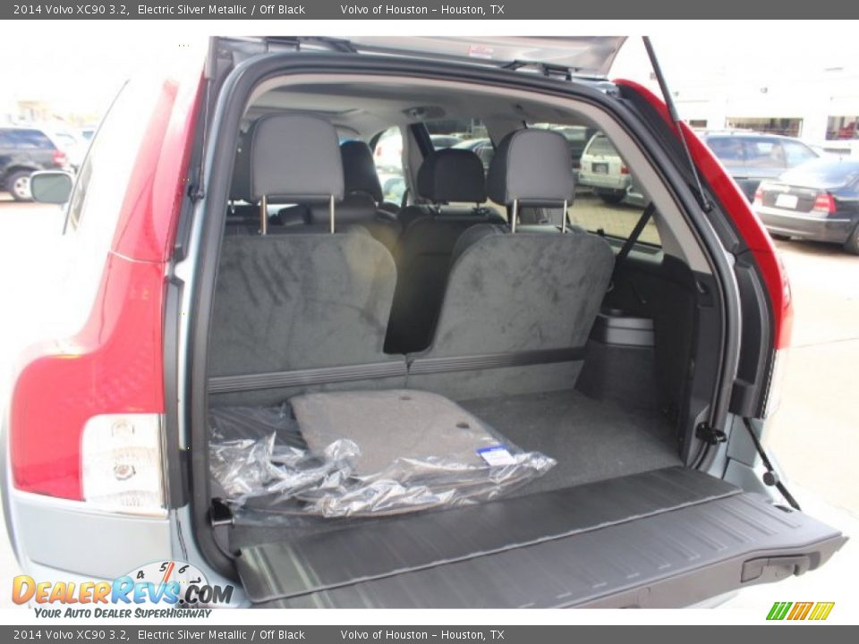2014 Volvo XC90 3.2 Electric Silver Metallic / Off Black Photo #27
