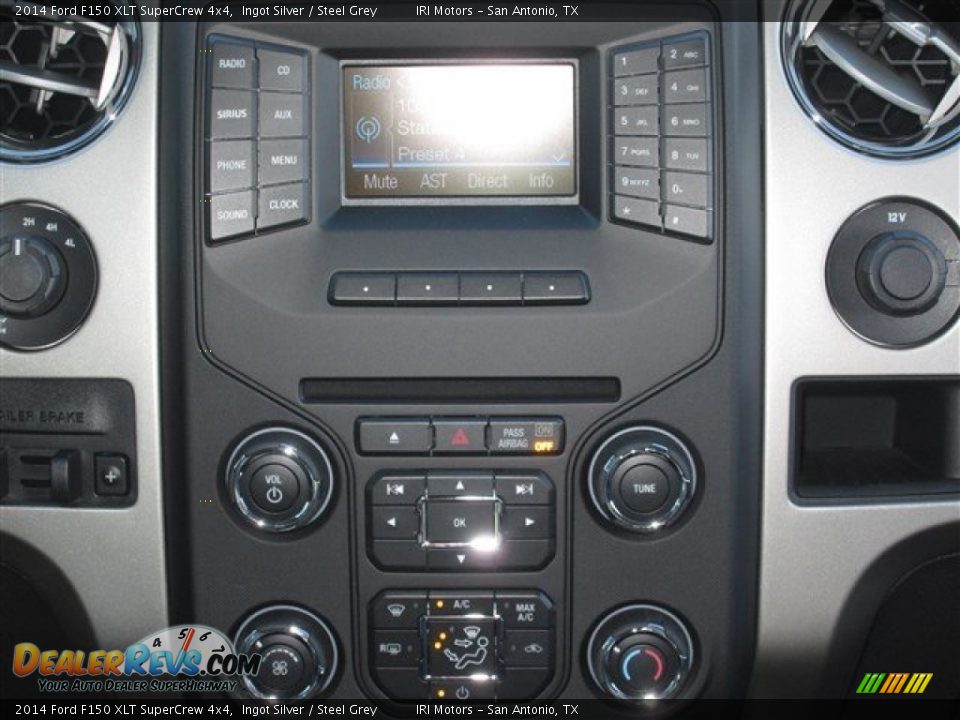 2014 Ford F150 XLT SuperCrew 4x4 Ingot Silver / Steel Grey Photo #17
