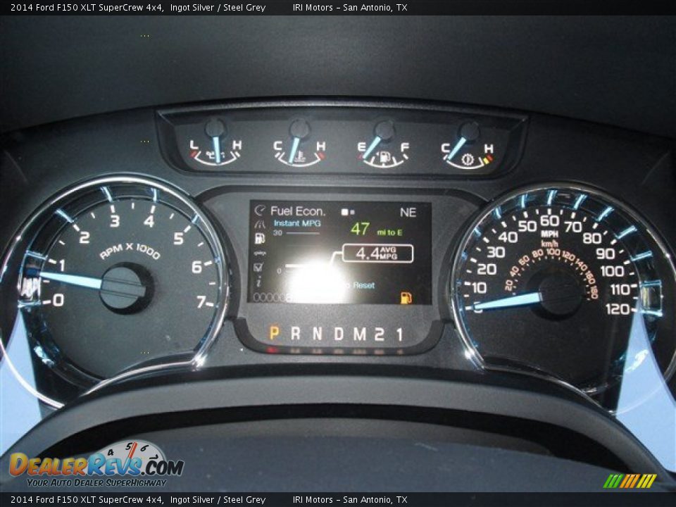 2014 Ford F150 XLT SuperCrew 4x4 Gauges Photo #20