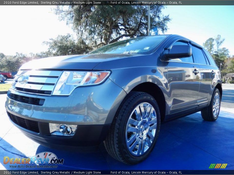 2010 Ford Edge Limited Sterling Grey Metallic / Medium Light Stone Photo #1