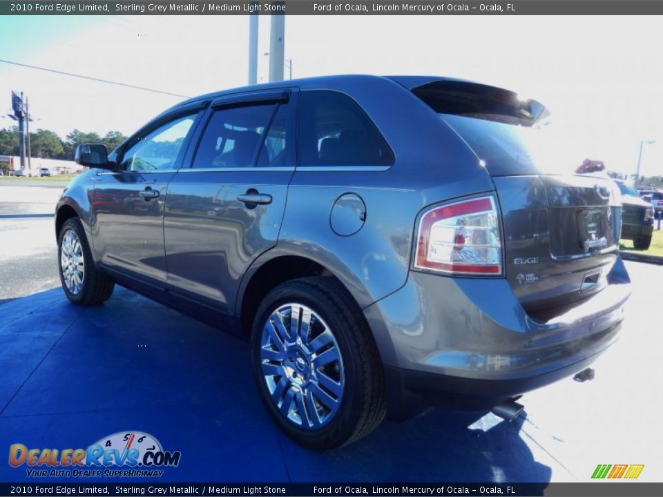 2010 Ford Edge Limited Sterling Grey Metallic / Medium Light Stone Photo #3