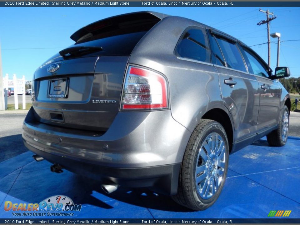 2010 Ford Edge Limited Sterling Grey Metallic / Medium Light Stone Photo #5