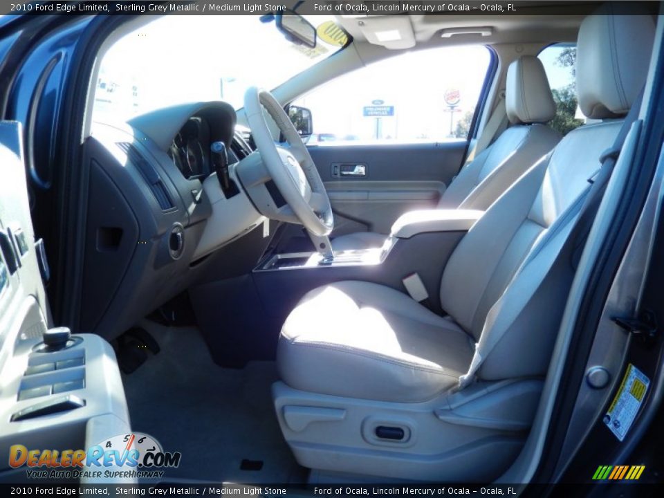 2010 Ford Edge Limited Sterling Grey Metallic / Medium Light Stone Photo #13