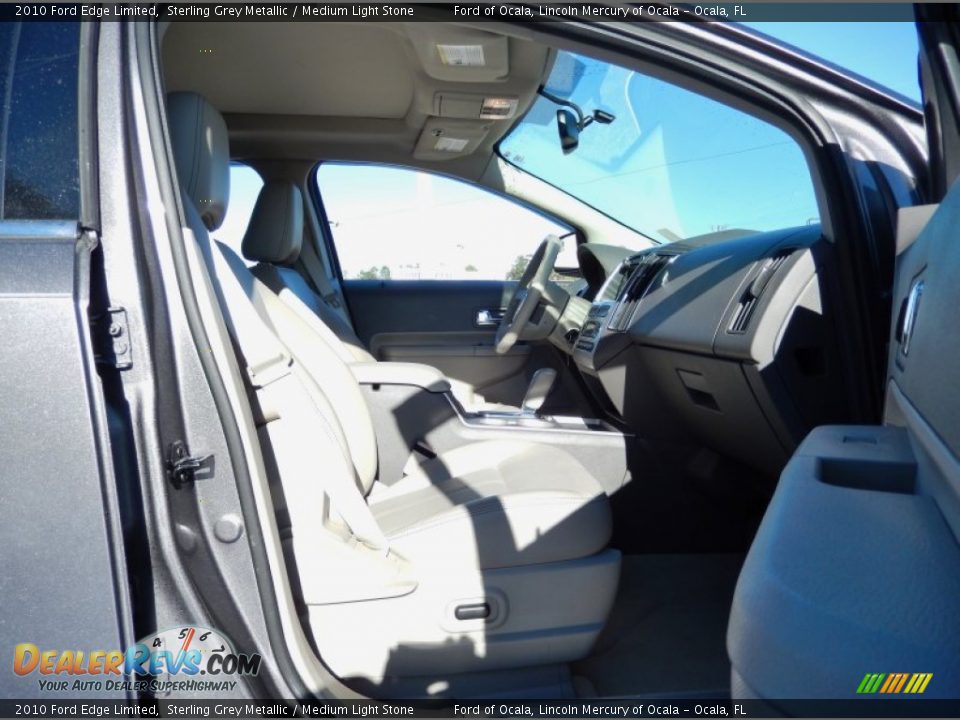 2010 Ford Edge Limited Sterling Grey Metallic / Medium Light Stone Photo #18