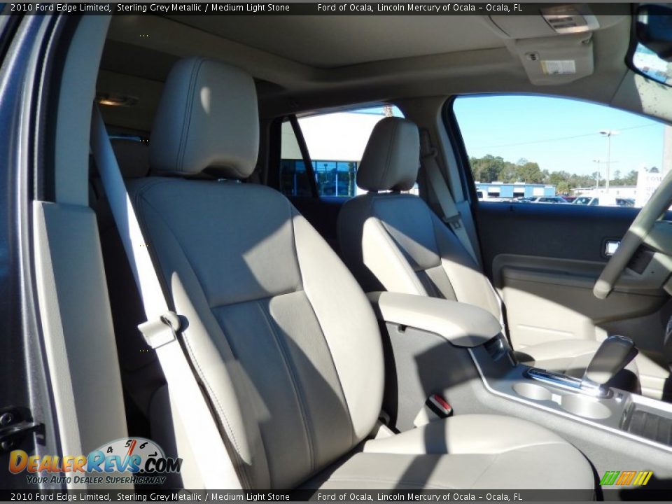 2010 Ford Edge Limited Sterling Grey Metallic / Medium Light Stone Photo #19