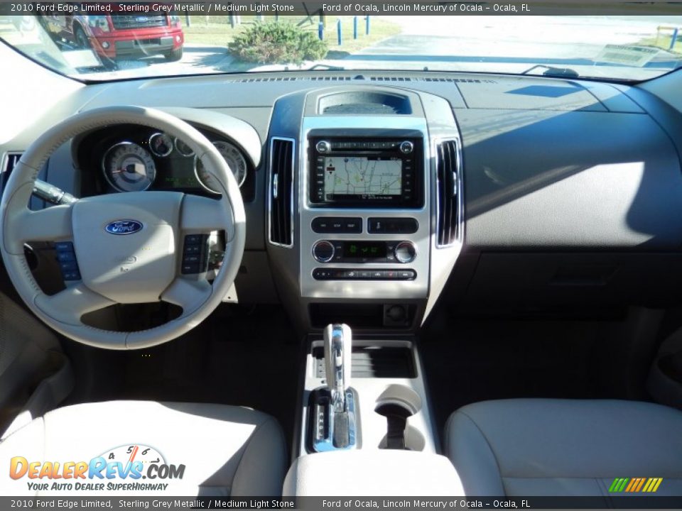 2010 Ford Edge Limited Sterling Grey Metallic / Medium Light Stone Photo #21