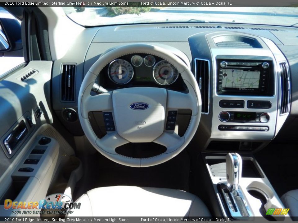 2010 Ford Edge Limited Sterling Grey Metallic / Medium Light Stone Photo #22