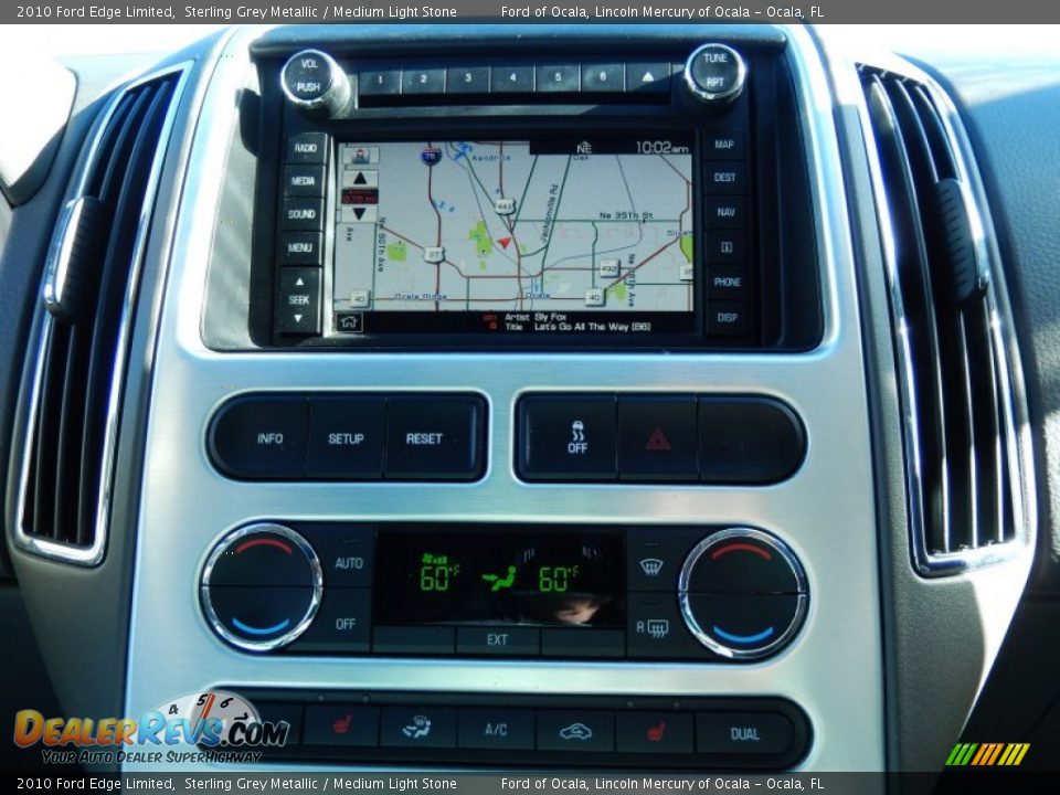 2010 Ford Edge Limited Sterling Grey Metallic / Medium Light Stone Photo #24
