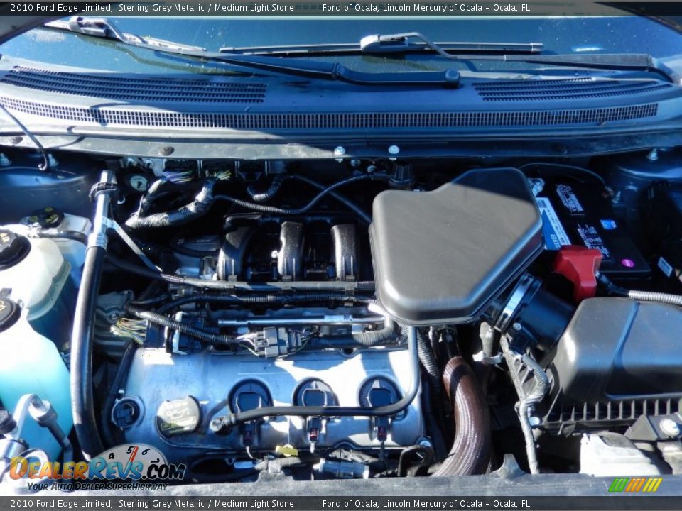 2010 Ford Edge Limited Sterling Grey Metallic / Medium Light Stone Photo #27