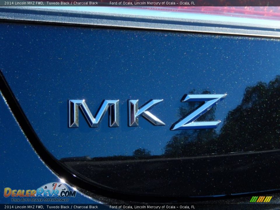 2014 Lincoln MKZ FWD Tuxedo Black / Charcoal Black Photo #4