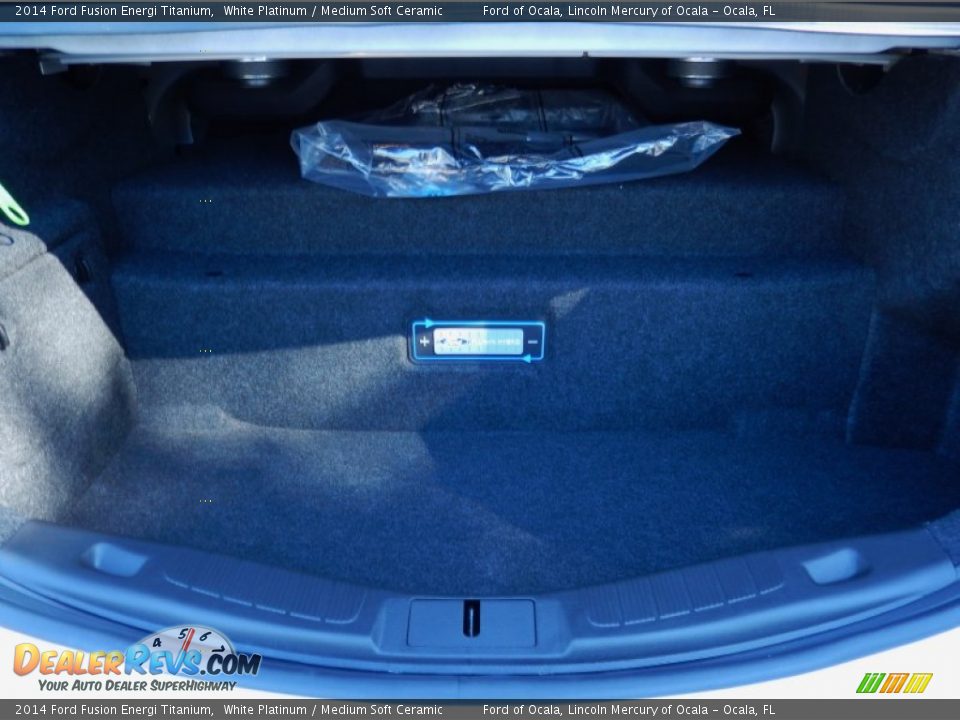 2014 Ford Fusion Energi Titanium Trunk Photo #5
