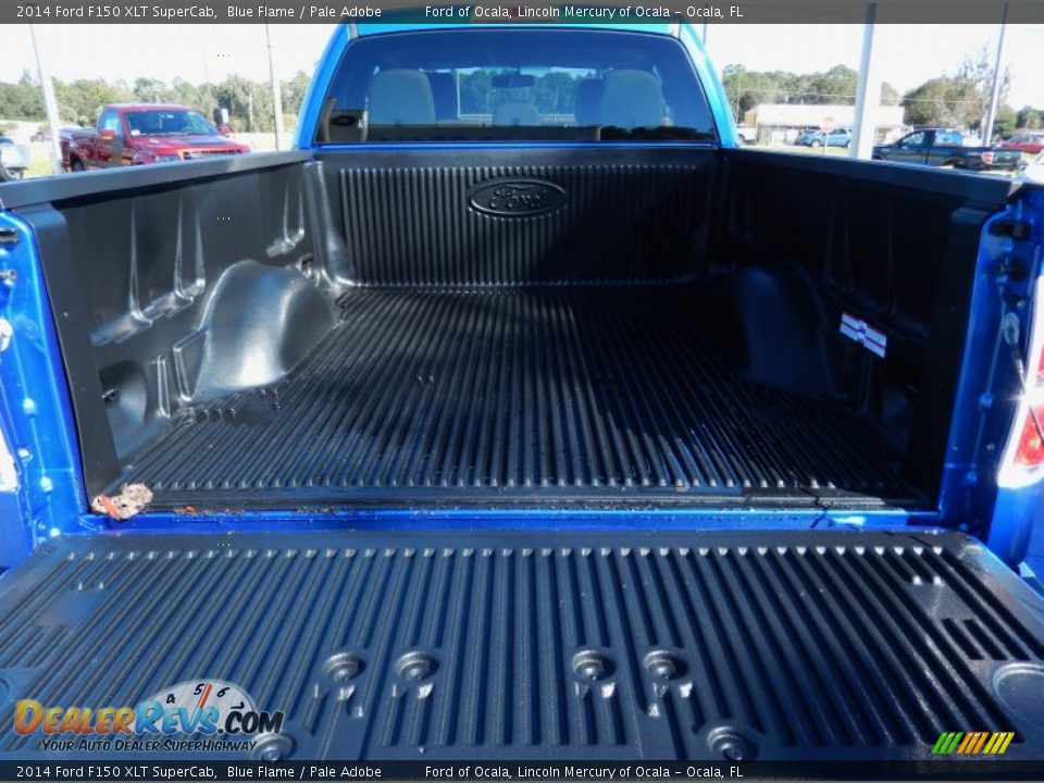 2014 Ford F150 XLT SuperCab Blue Flame / Pale Adobe Photo #4