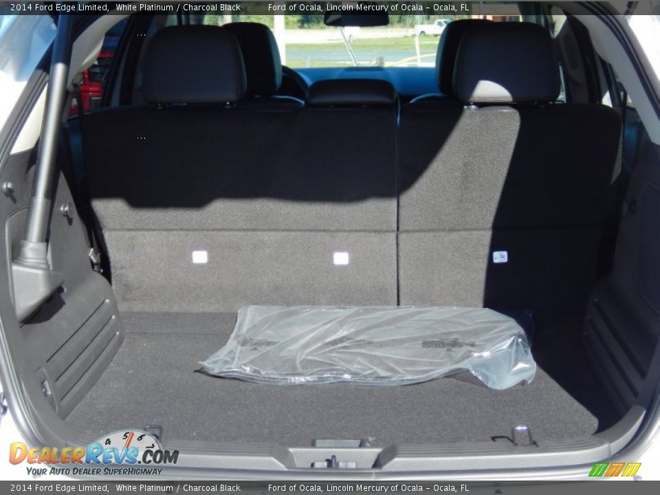 2014 Ford Edge Limited White Platinum / Charcoal Black Photo #5