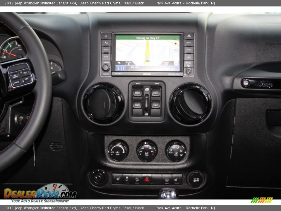 2012 Jeep Wrangler Unlimited Sahara 4x4 Deep Cherry Red Crystal Pearl / Black Photo #14