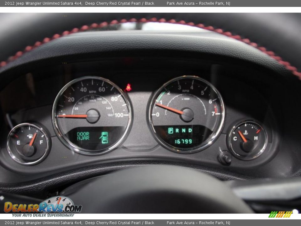 2012 Jeep Wrangler Unlimited Sahara 4x4 Deep Cherry Red Crystal Pearl / Black Photo #19