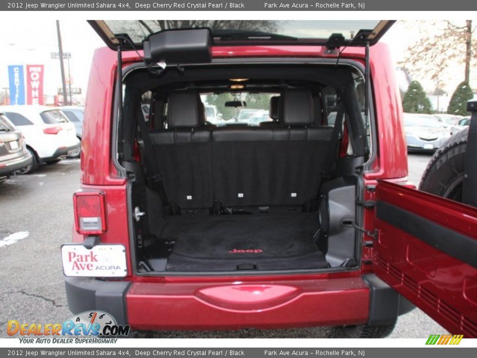 2012 Jeep Wrangler Unlimited Sahara 4x4 Deep Cherry Red Crystal Pearl / Black Photo #21