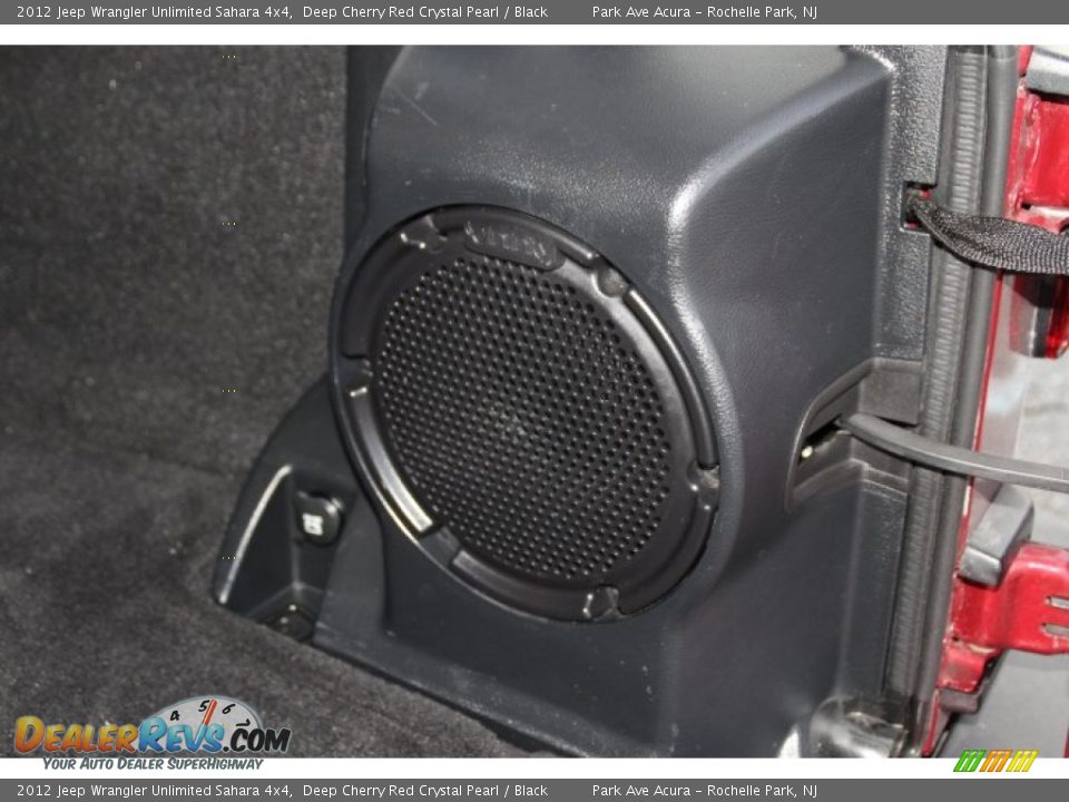 2012 Jeep Wrangler Unlimited Sahara 4x4 Deep Cherry Red Crystal Pearl / Black Photo #22