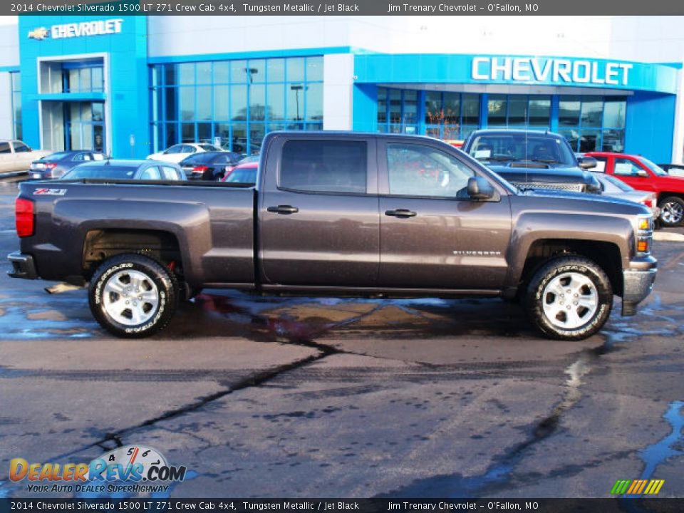2014 Chevrolet Silverado 1500 LT Z71 Crew Cab 4x4 Tungsten Metallic / Jet Black Photo #1