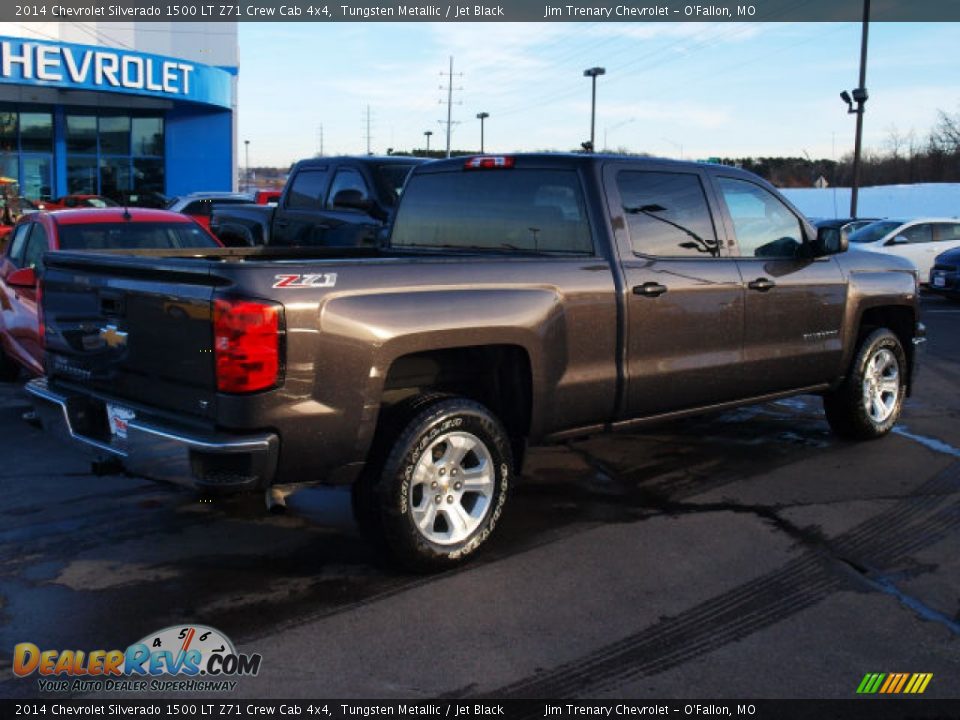 2014 Chevrolet Silverado 1500 LT Z71 Crew Cab 4x4 Tungsten Metallic / Jet Black Photo #3