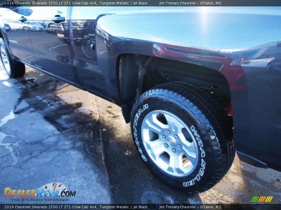 2014 Chevrolet Silverado 1500 LT Z71 Crew Cab 4x4 Tungsten Metallic / Jet Black Photo #4