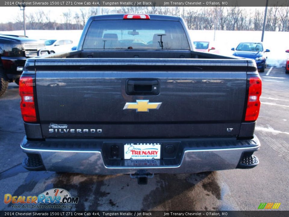 2014 Chevrolet Silverado 1500 LT Z71 Crew Cab 4x4 Tungsten Metallic / Jet Black Photo #6