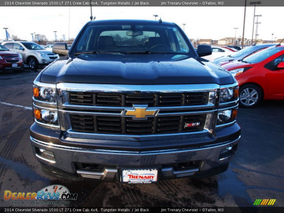 2014 Chevrolet Silverado 1500 LT Z71 Crew Cab 4x4 Tungsten Metallic / Jet Black Photo #8