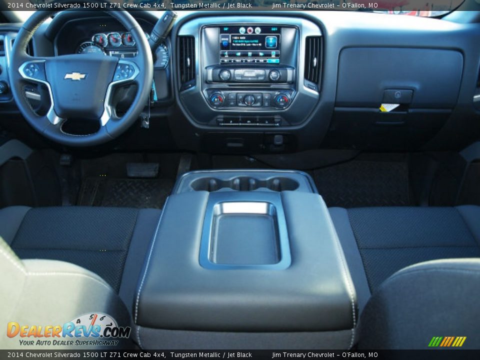2014 Chevrolet Silverado 1500 LT Z71 Crew Cab 4x4 Tungsten Metallic / Jet Black Photo #10