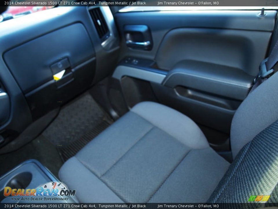2014 Chevrolet Silverado 1500 LT Z71 Crew Cab 4x4 Tungsten Metallic / Jet Black Photo #13
