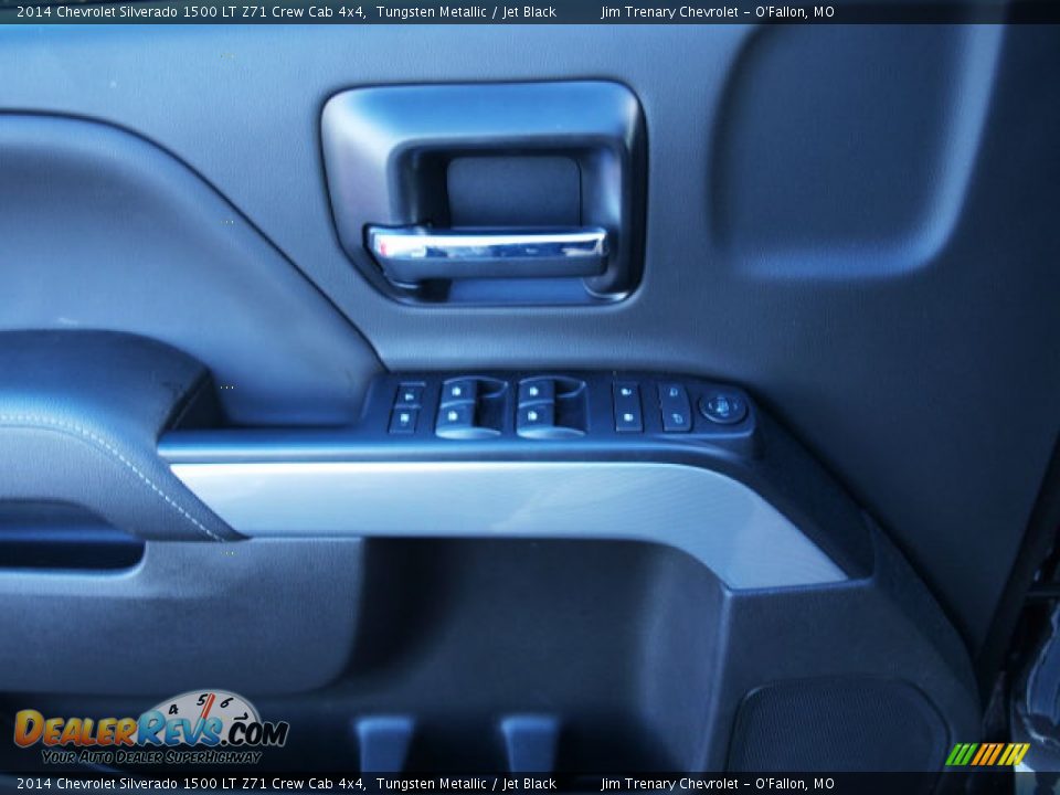2014 Chevrolet Silverado 1500 LT Z71 Crew Cab 4x4 Tungsten Metallic / Jet Black Photo #15