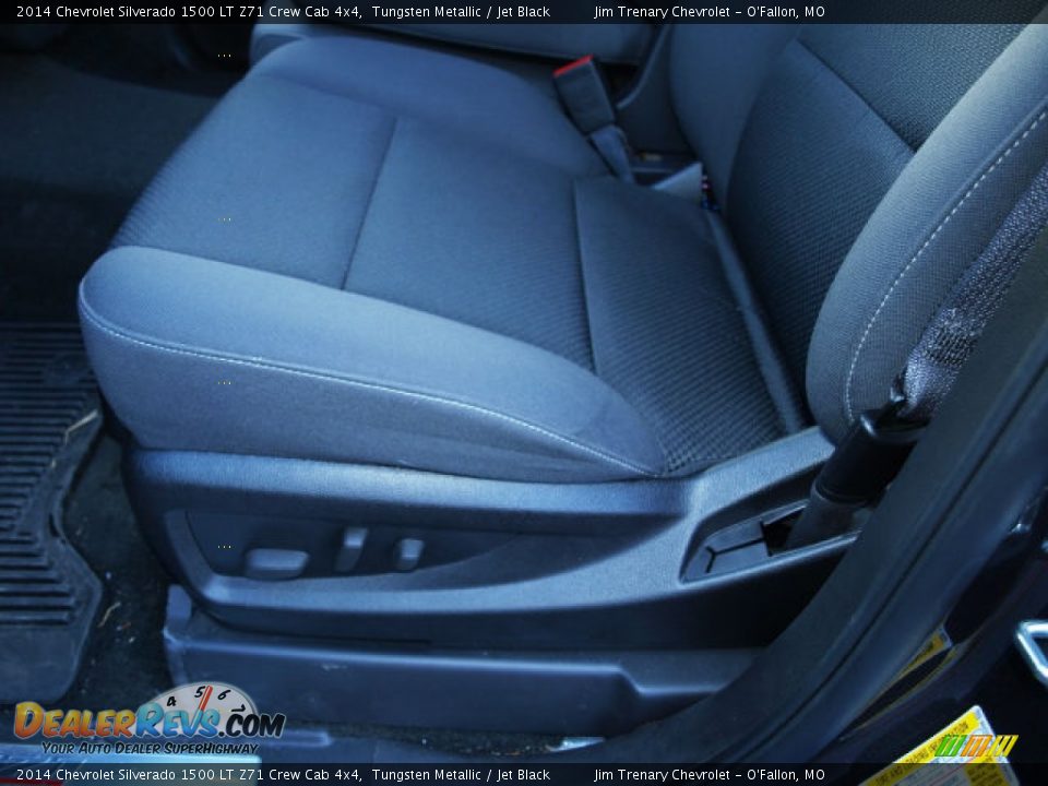 2014 Chevrolet Silverado 1500 LT Z71 Crew Cab 4x4 Tungsten Metallic / Jet Black Photo #16