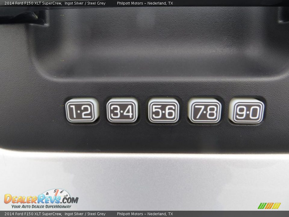 2014 Ford F150 XLT SuperCrew Ingot Silver / Steel Grey Photo #15
