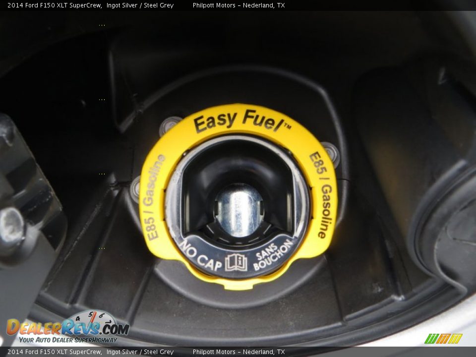 2014 Ford F150 XLT SuperCrew Ingot Silver / Steel Grey Photo #16