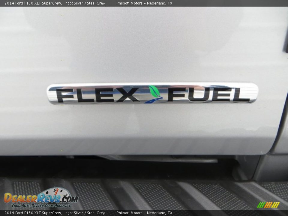 2014 Ford F150 XLT SuperCrew Ingot Silver / Steel Grey Photo #19
