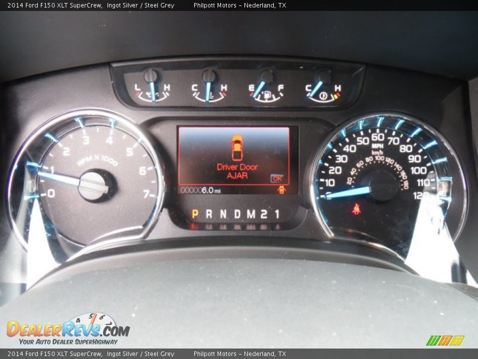 2014 Ford F150 XLT SuperCrew Ingot Silver / Steel Grey Photo #35