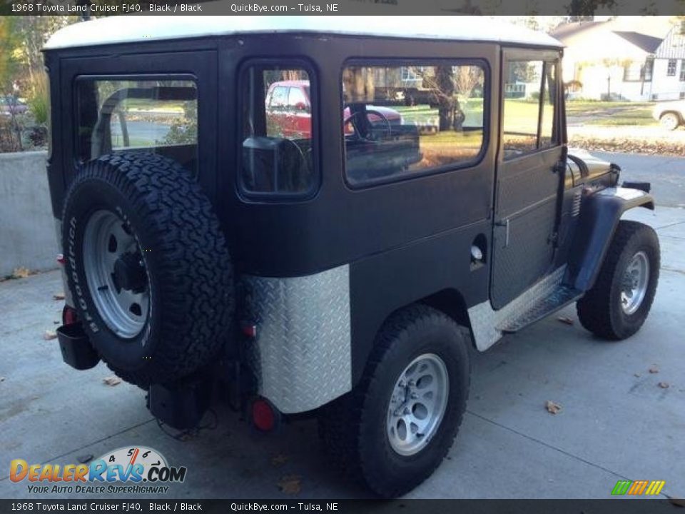 Black 1968 Toyota Land Cruiser FJ40 Photo #5
