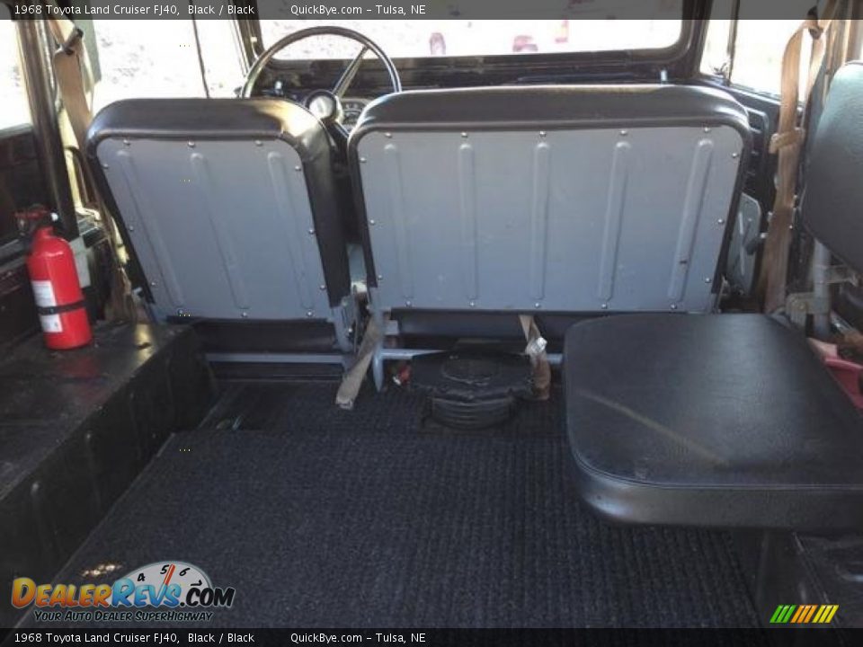 Rear Seat of 1968 Toyota Land Cruiser FJ40 Photo #8