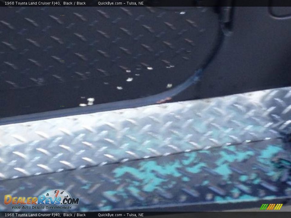 1968 Toyota Land Cruiser FJ40 Black / Black Photo #22