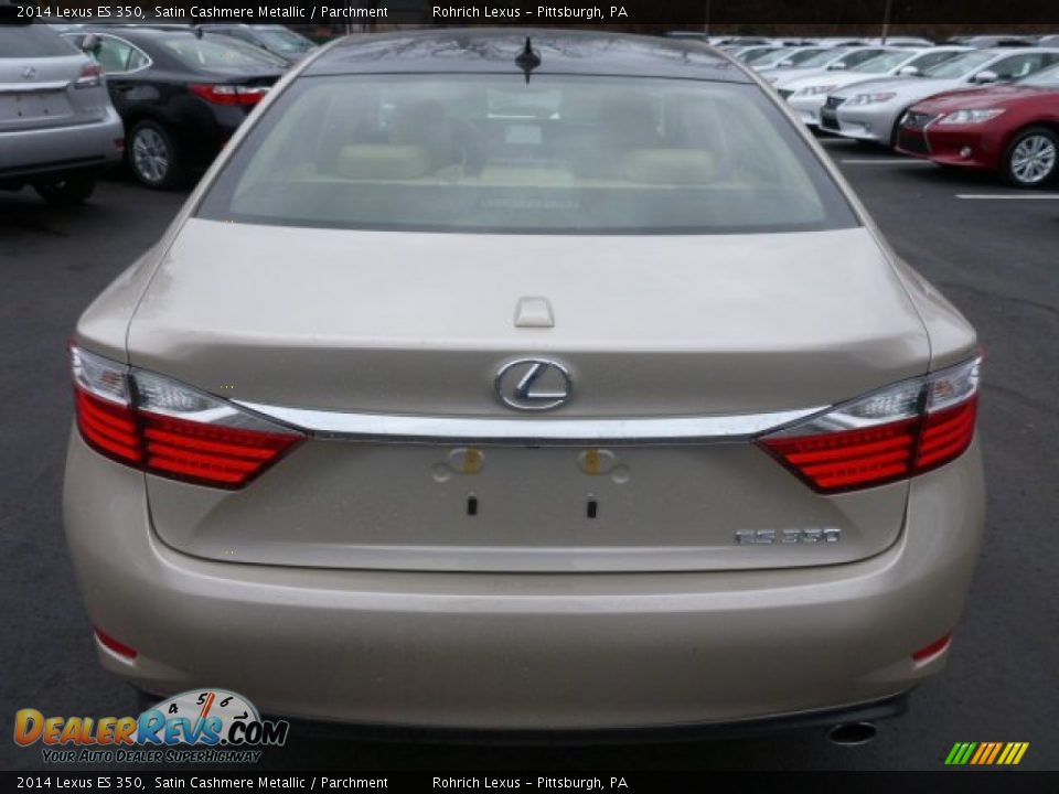 2014 Lexus ES 350 Satin Cashmere Metallic / Parchment Photo #3