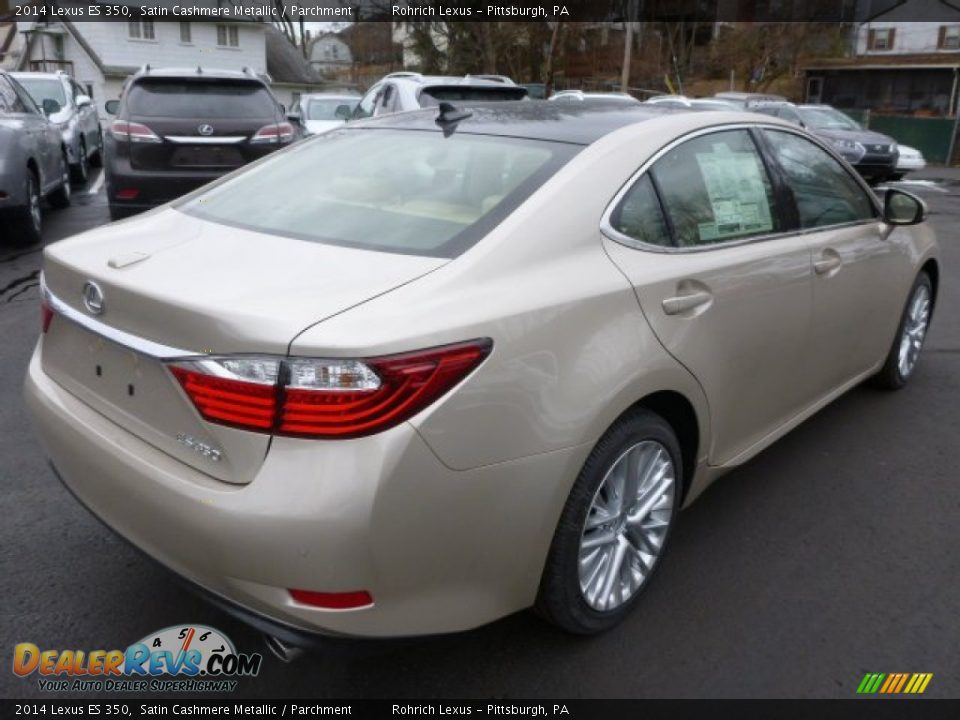 2014 Lexus ES 350 Satin Cashmere Metallic / Parchment Photo #4