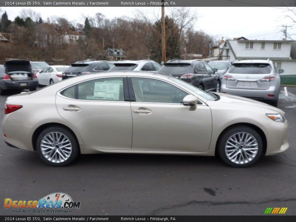 2014 Lexus ES 350 Satin Cashmere Metallic / Parchment Photo #5