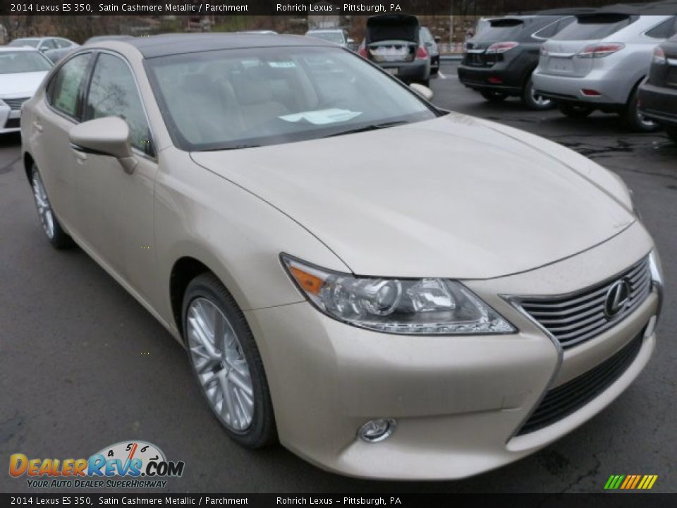 2014 Lexus ES 350 Satin Cashmere Metallic / Parchment Photo #6