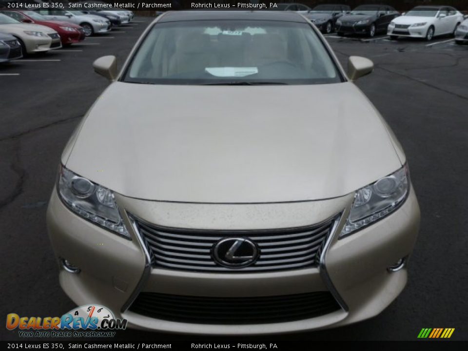 2014 Lexus ES 350 Satin Cashmere Metallic / Parchment Photo #7