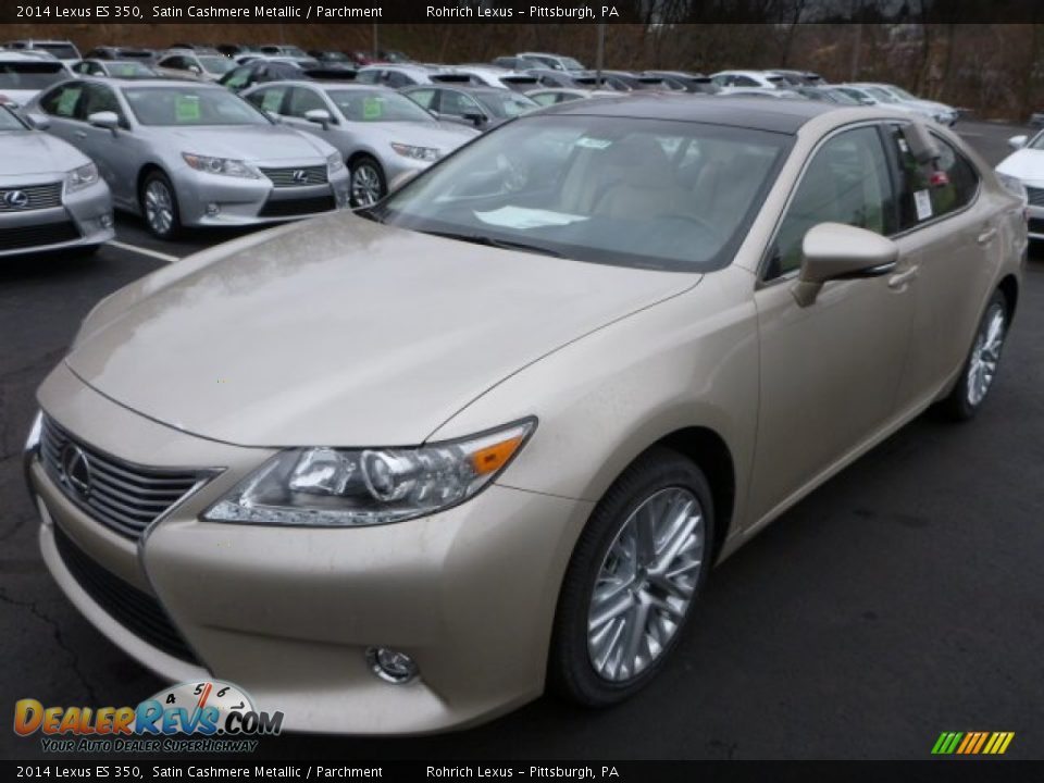 2014 Lexus ES 350 Satin Cashmere Metallic / Parchment Photo #8