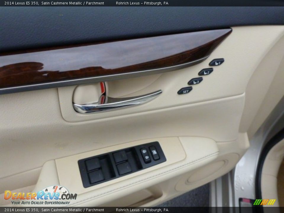 2014 Lexus ES 350 Satin Cashmere Metallic / Parchment Photo #13