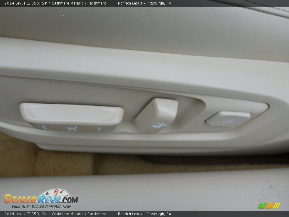 2014 Lexus ES 350 Satin Cashmere Metallic / Parchment Photo #14